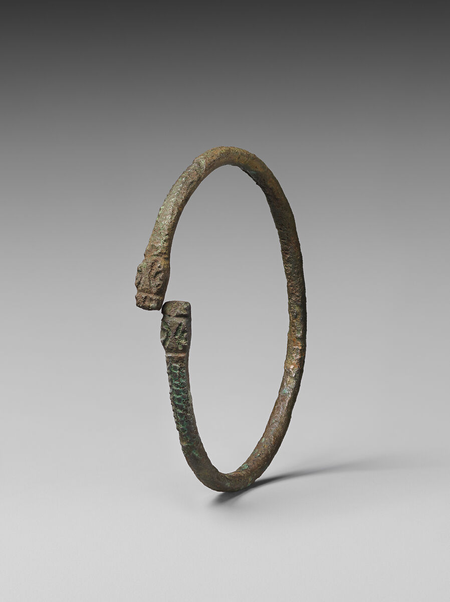 Bracelet, Copper, bronze, Iran