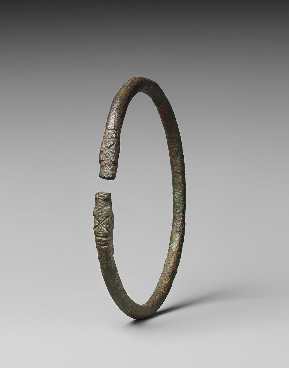 Bracelet, Copper, bronze, Iran