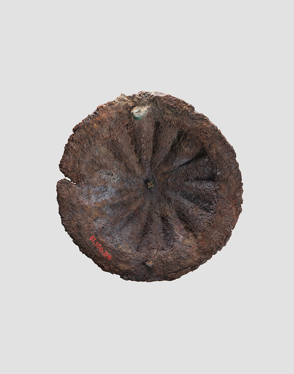 Umbo or stud, Iron, bronze, Iran