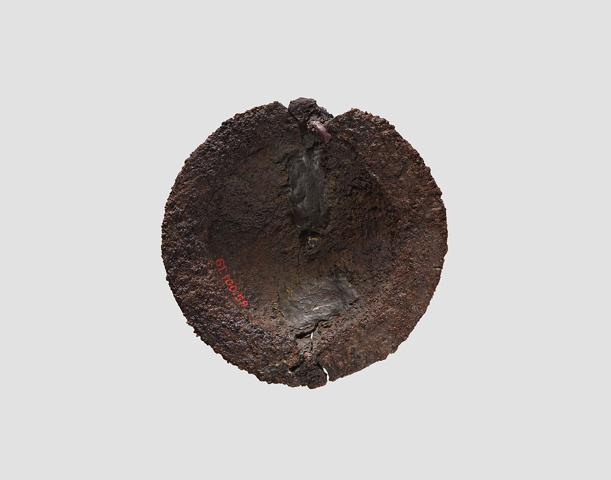 Umbo or stud, Iron, bronze, Iran