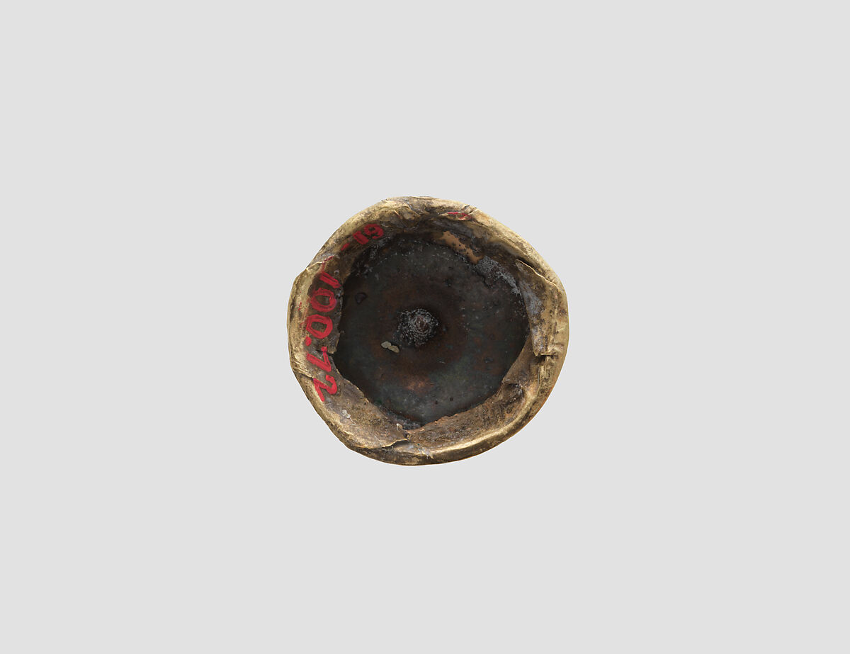 Stud, Gold, copper/bronze, Iran