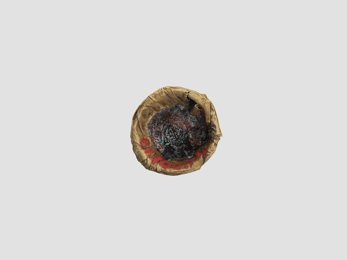 Stud, Gold, copper/bronze, Iran