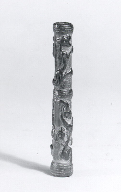 Zoomorphic tube, Bronze, Iran 