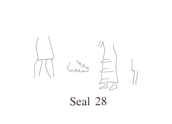 Cuneiform tablet impressed with cylinder seal: receipt of silver, Clay, Babylonian