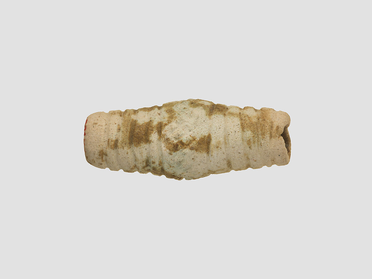 Bead, Faience, glaze, Iran