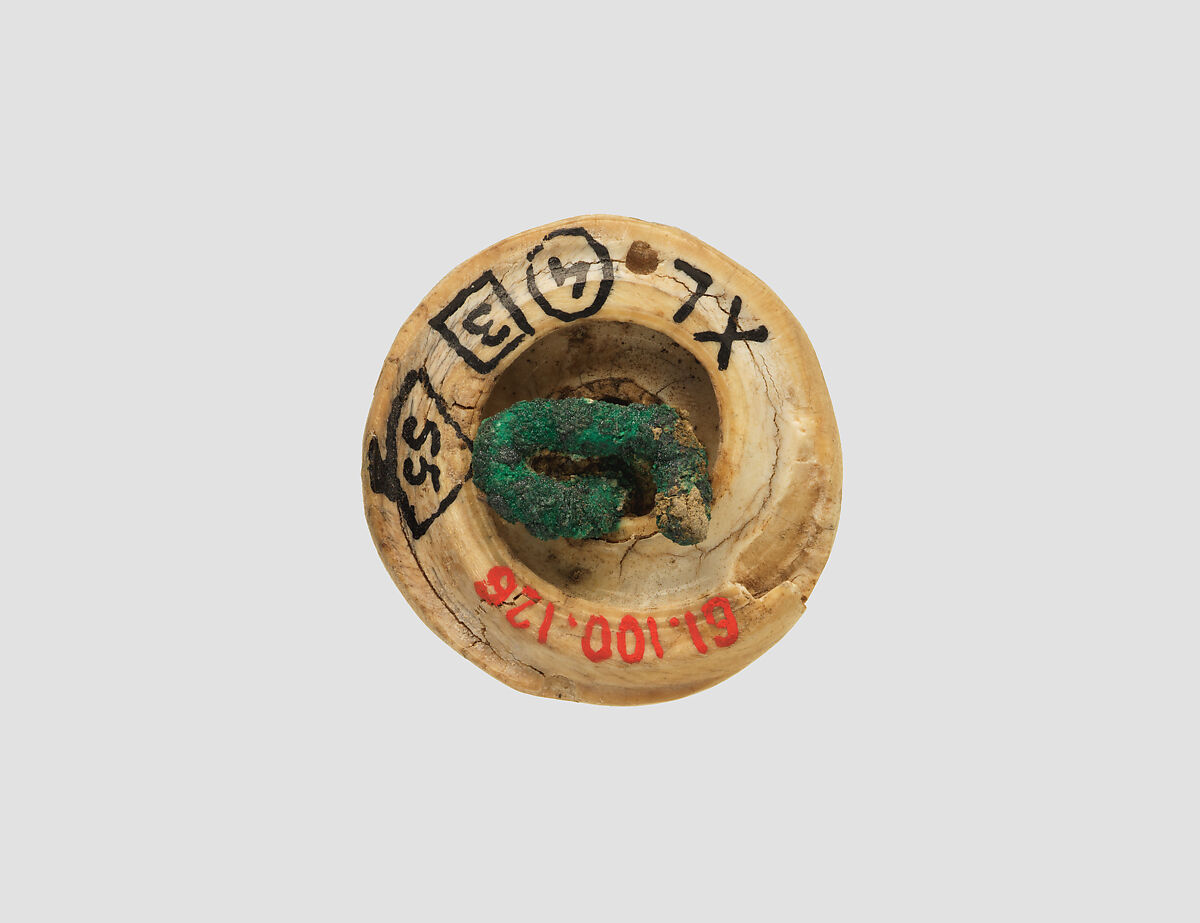 Stud, Bone, copper, Iran