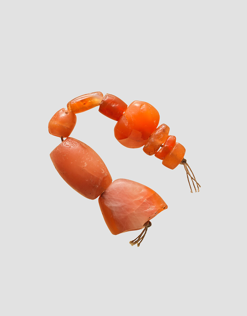 Beads, Carnelian, Iran 