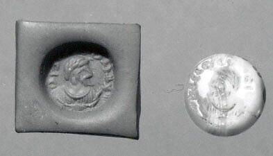 Stamp seal, Agate, Sasanian 