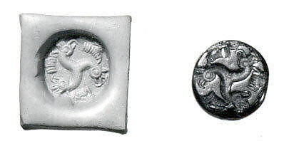 Stamp seal, Jasper, Sasanian 