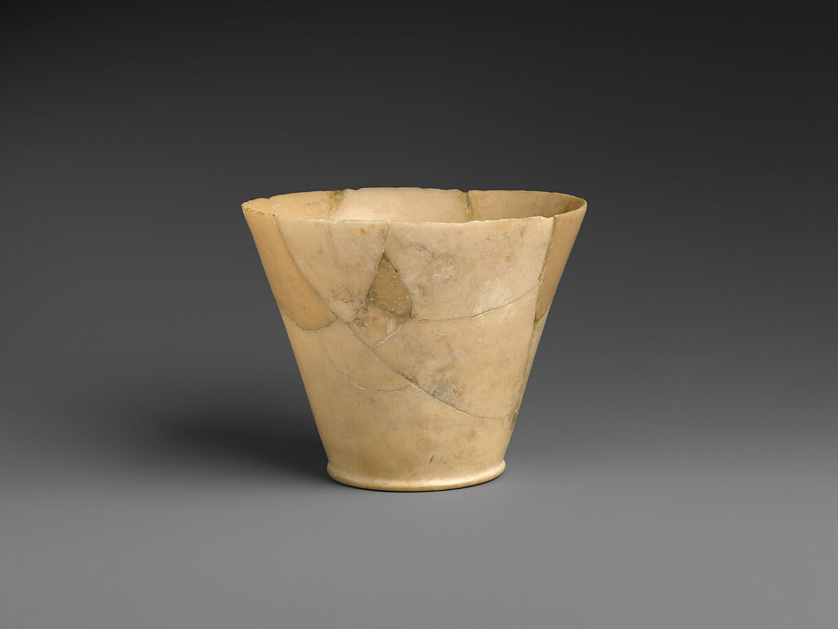 Cup, Calcite, Sumerian 