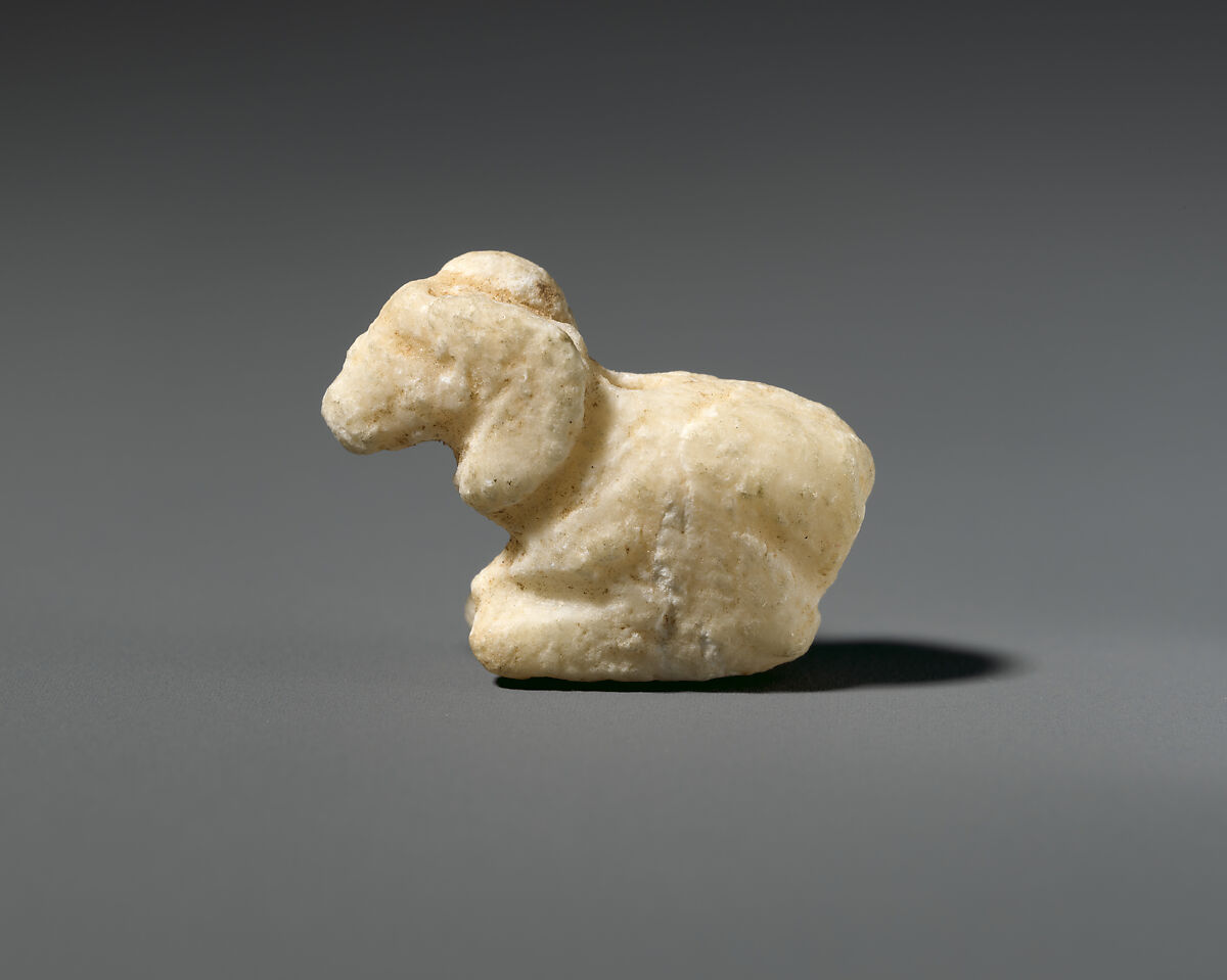 Ram amulet, Stone, Sumerian 