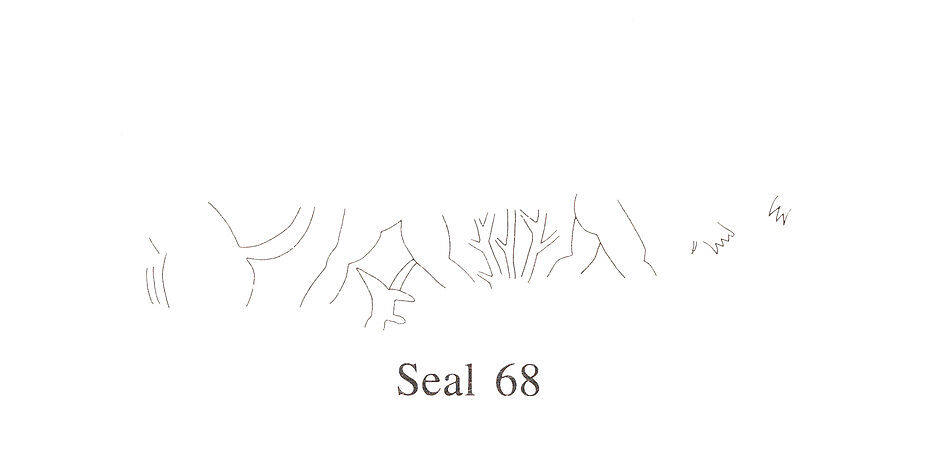 Cuneiform tablet impressed with two cylinder seals: administrative record, Clay, Assyrian