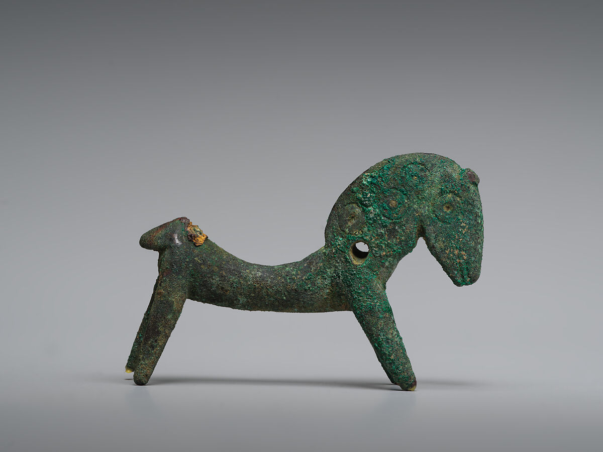 Pendant in the form of a horse, Bronze 