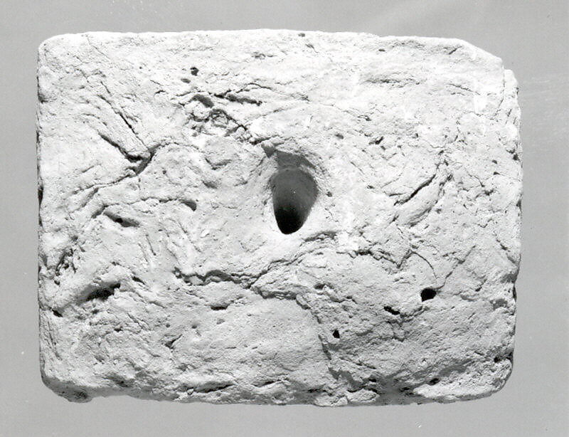 Plano-convex brick, Clay, mud, Sumerian 