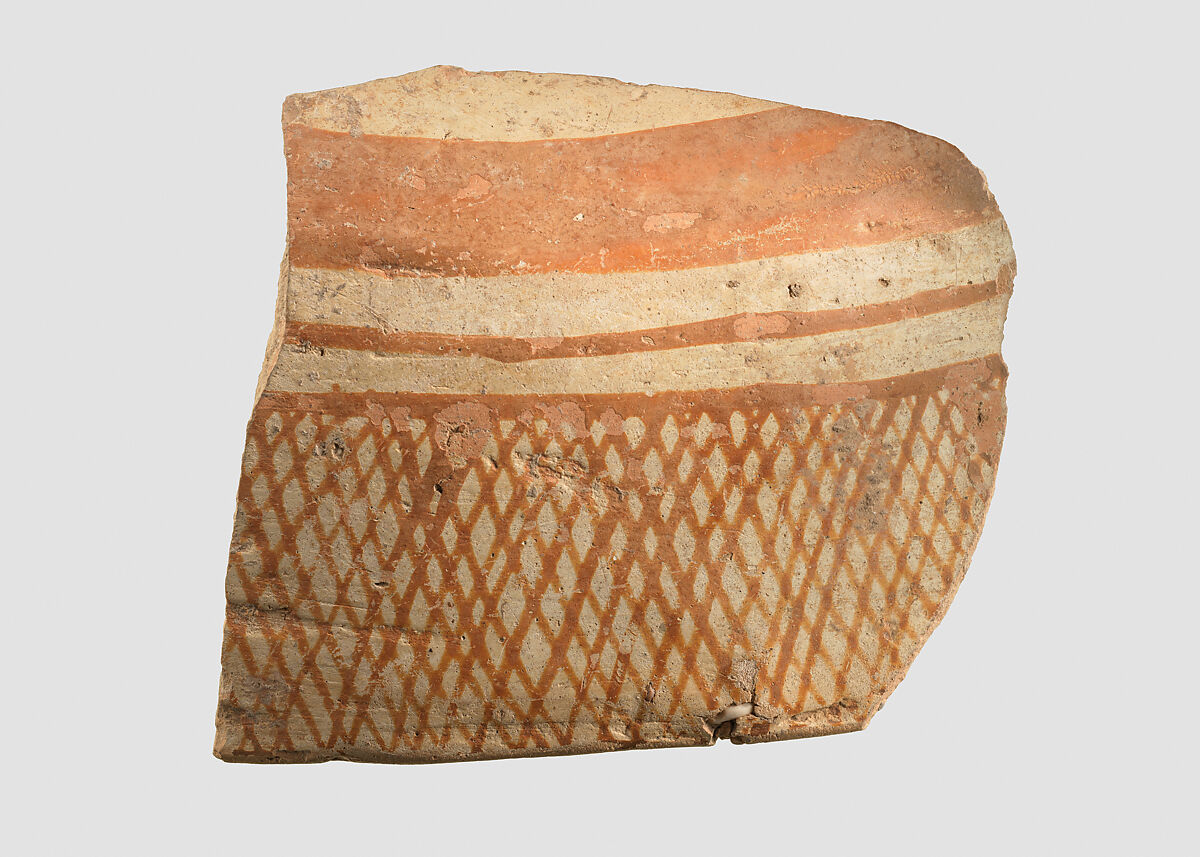 Sherd, Ceramic, paint, Halaf 