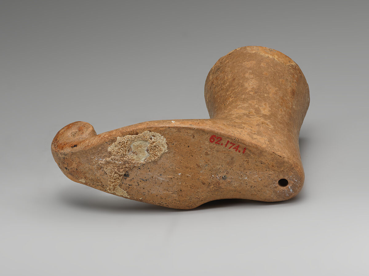 Votive boot, Ceramic, Iran