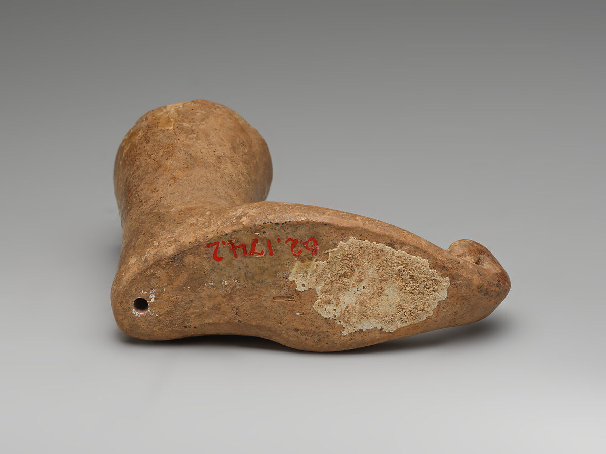 Votive boot, Ceramic, Iran
