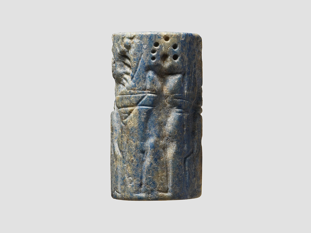 Cylinder seal, Lapis lazuli