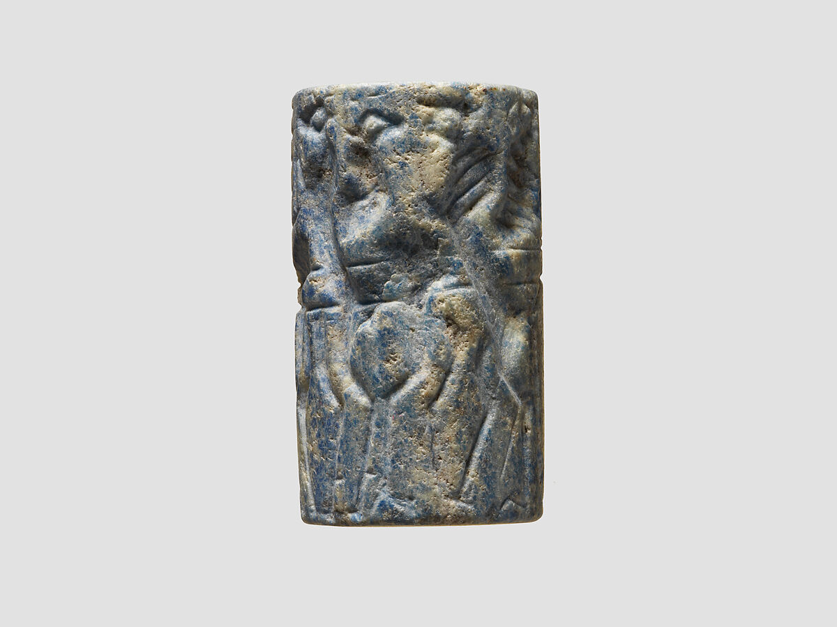 Cylinder seal, Lapis lazuli