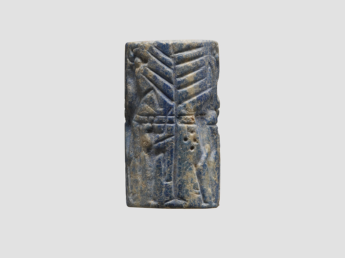 Cylinder seal, Lapis lazuli