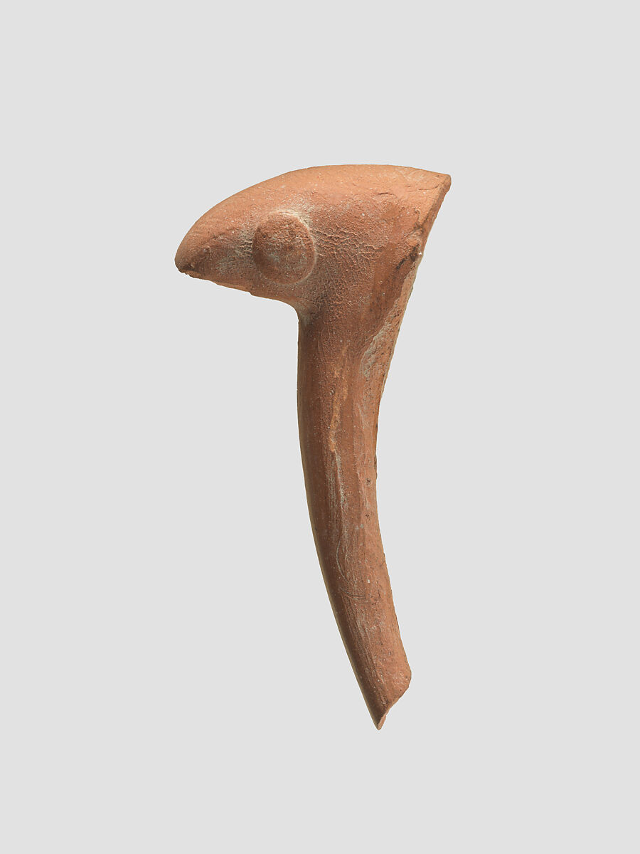 Handle of vase, Ceramic, Iran