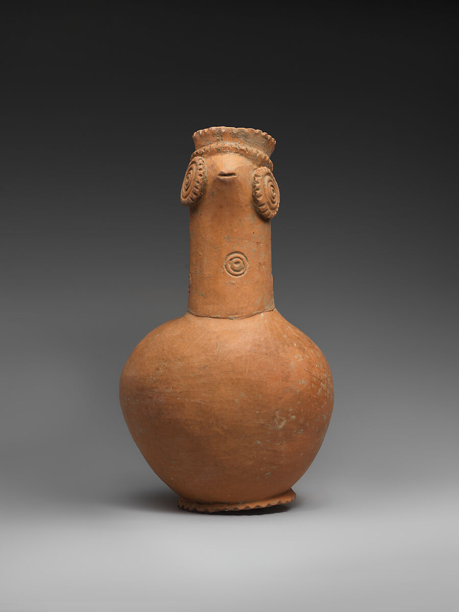 Spouted vessel, Ceramic, Iran