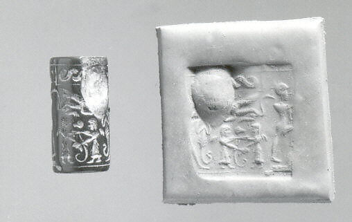 Cylinder seal, Stone, Syrian 