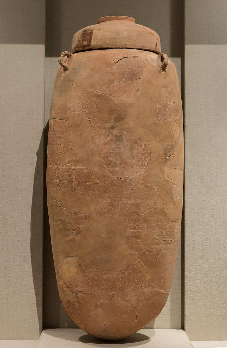 Dead Sea Scroll jar and lid, Ceramic