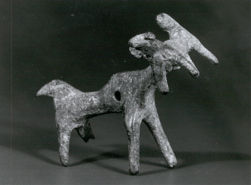 Animal figure, Bronze, Iran 