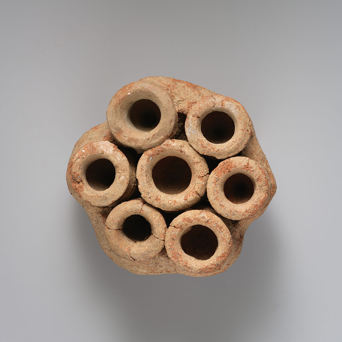 Seven-cup offering bowl, Ceramic