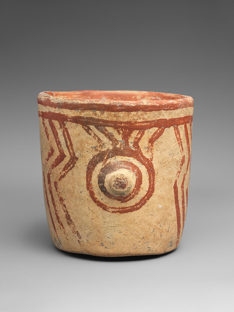 Vessel, Ceramic, paint, Hacilar