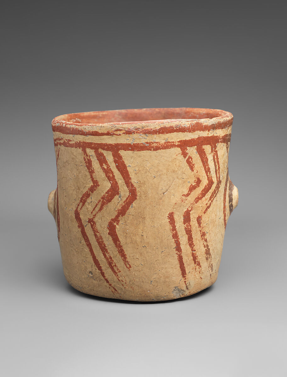 Vessel, Ceramic, paint, Hacilar