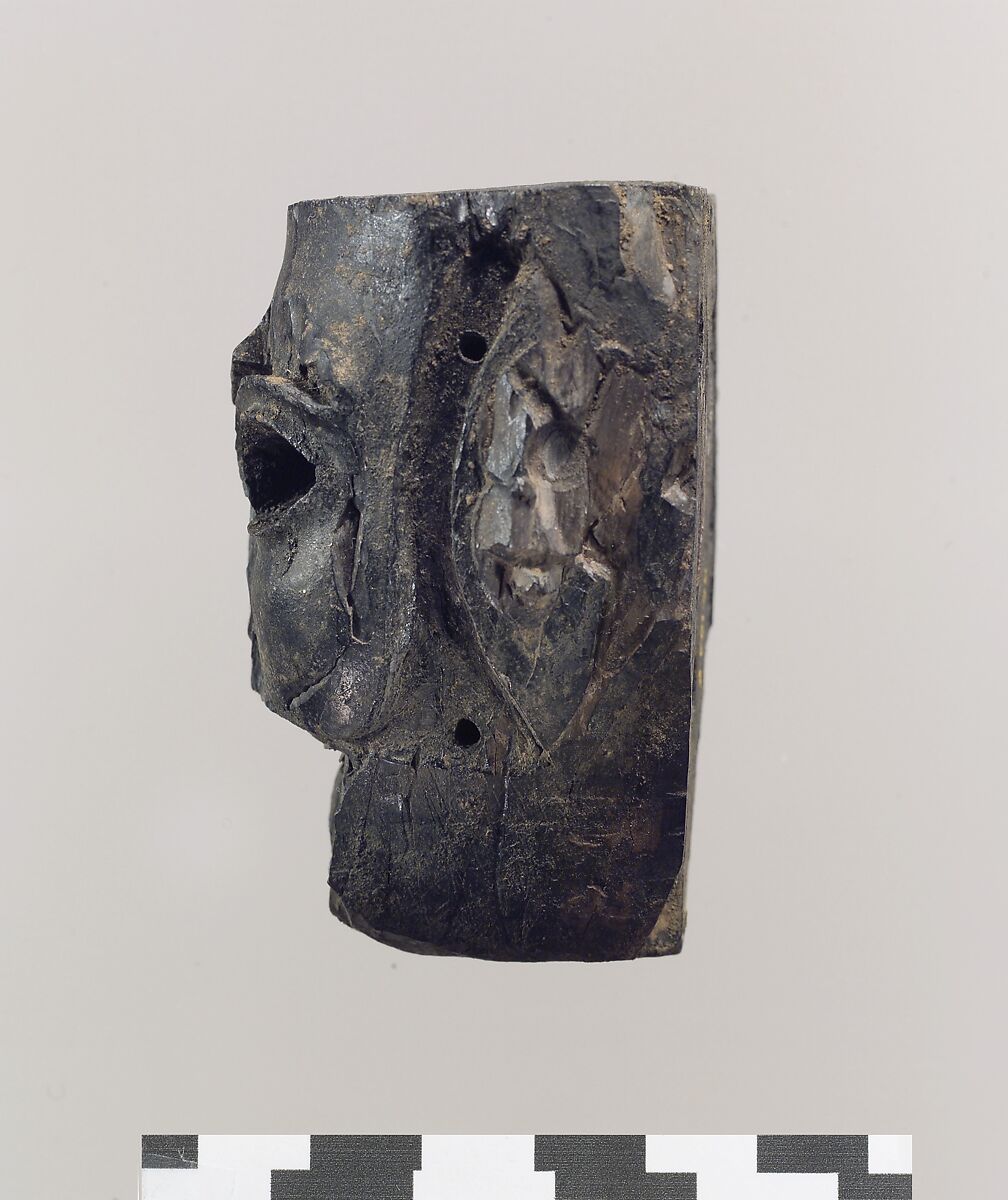Male head, Ivory, Iran