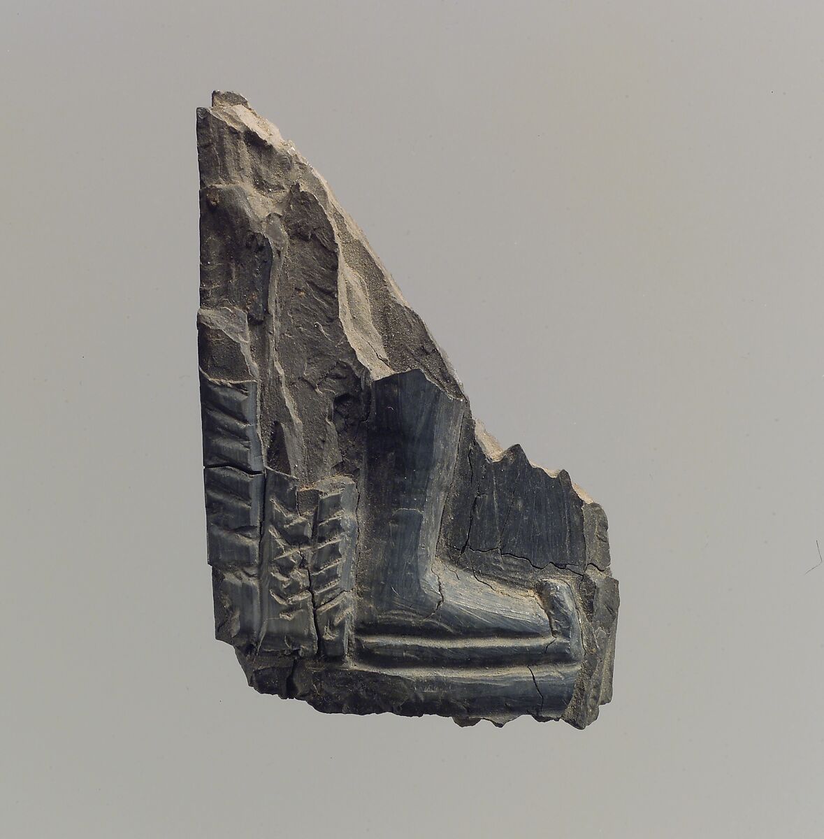 Plaque fragment, Ivory, Iran 