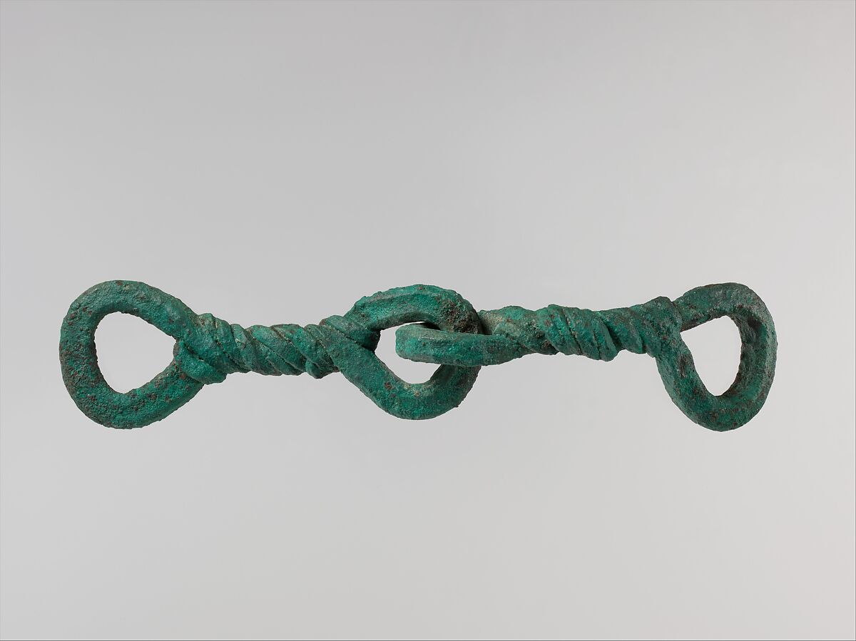 Horse bit, Bronze, Iran 