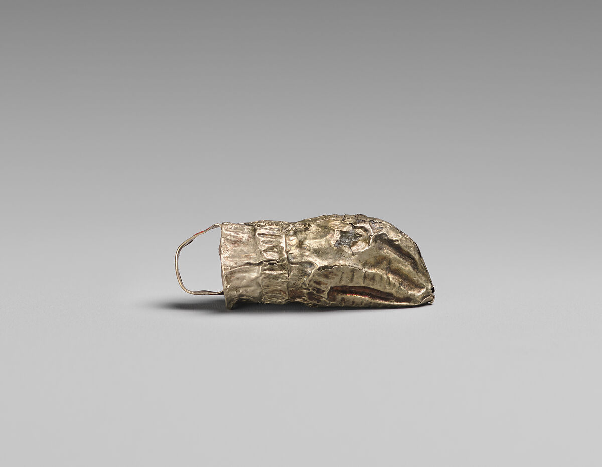 Pendant, Electrum, bitumen traces, Iran