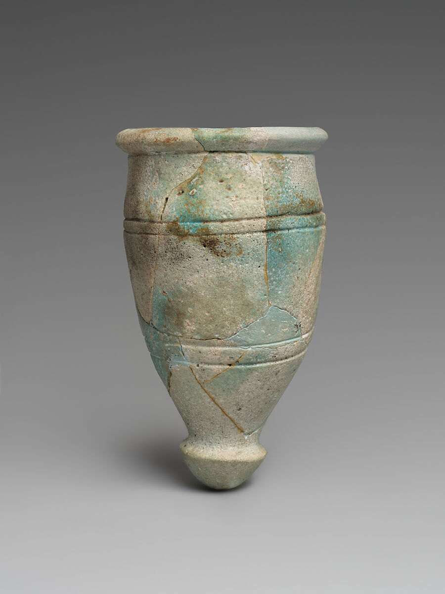 Beaker, Faience, glaze, Iran