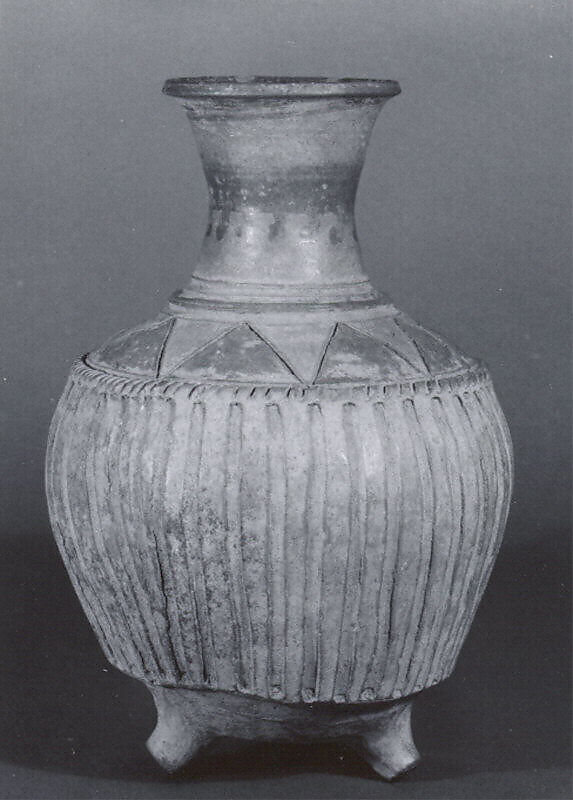 Twin-spouted vessel, Ceramic, Iran