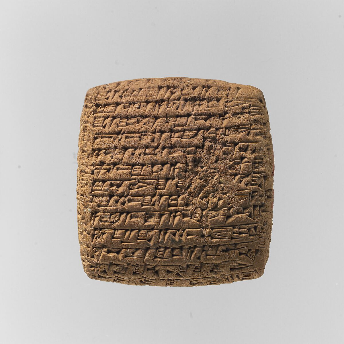 Cuneiform tablet: private letter, Clay, Old Assyrian Trading Colony 