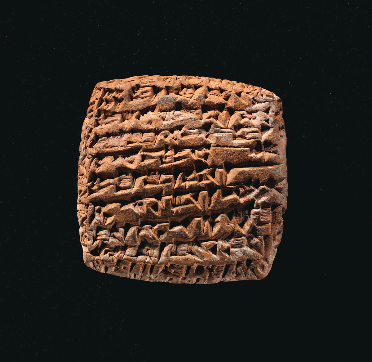 Cuneiform tablet: loan of silver, Clay, Old Assyrian Trading Colony