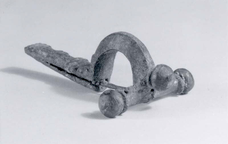 Crossbow fibula, Bronze, Roman 