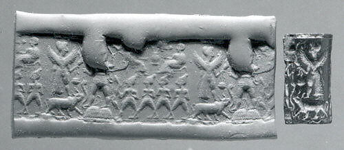 Cylinder seal, Hematite 