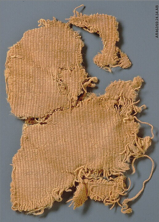 Textile fragment, Wool, Sasanian 