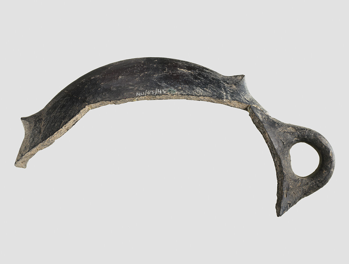 Rim sherd, Ceramic, Iran