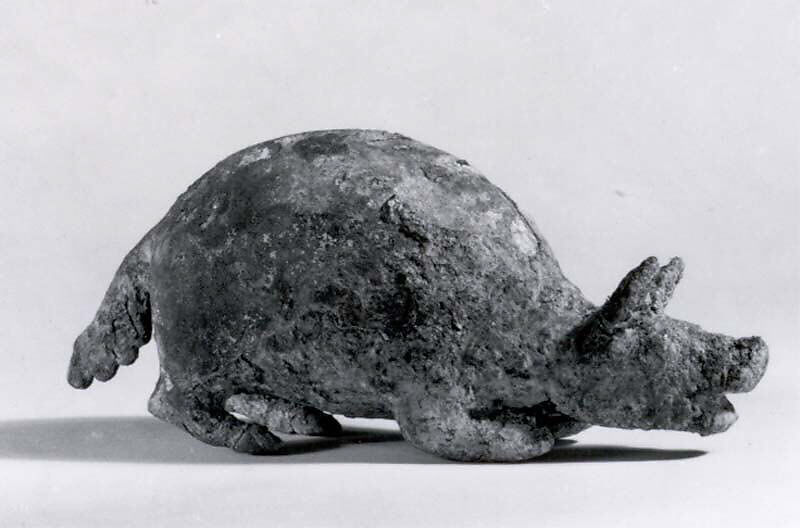 Quadruped, Bronze, Sasanian 