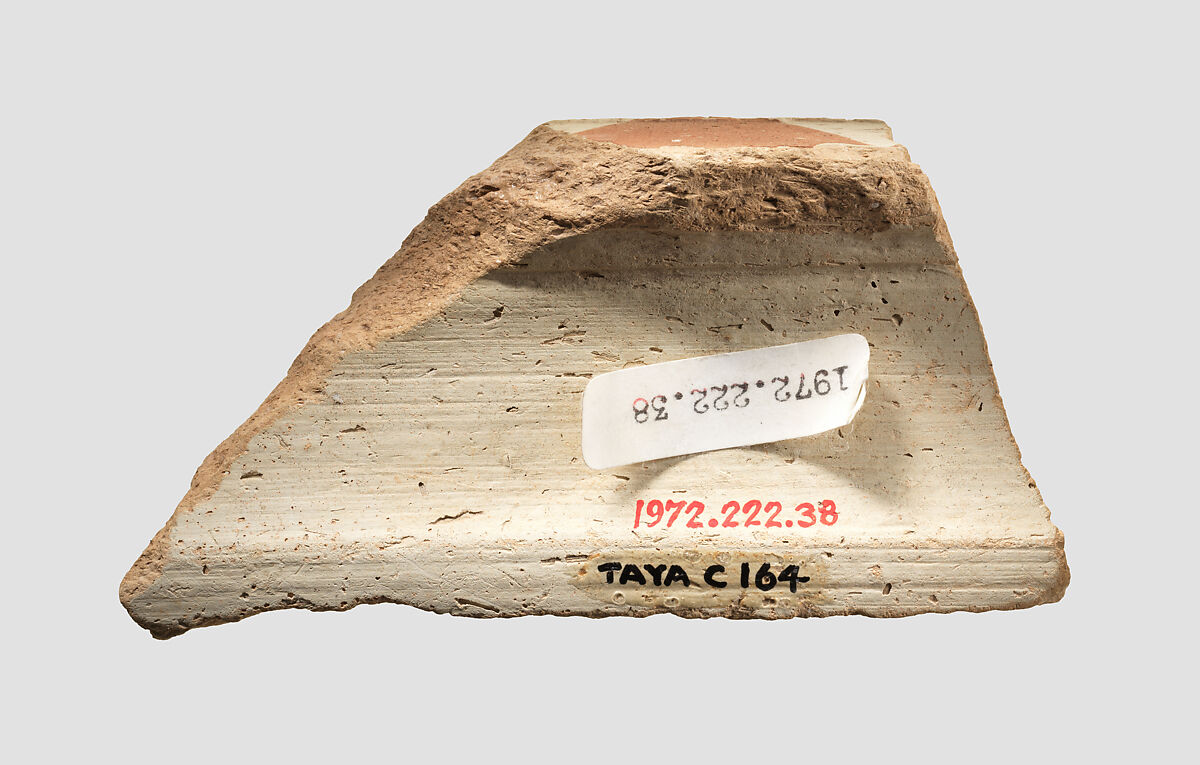 Rim sherd, Ceramic