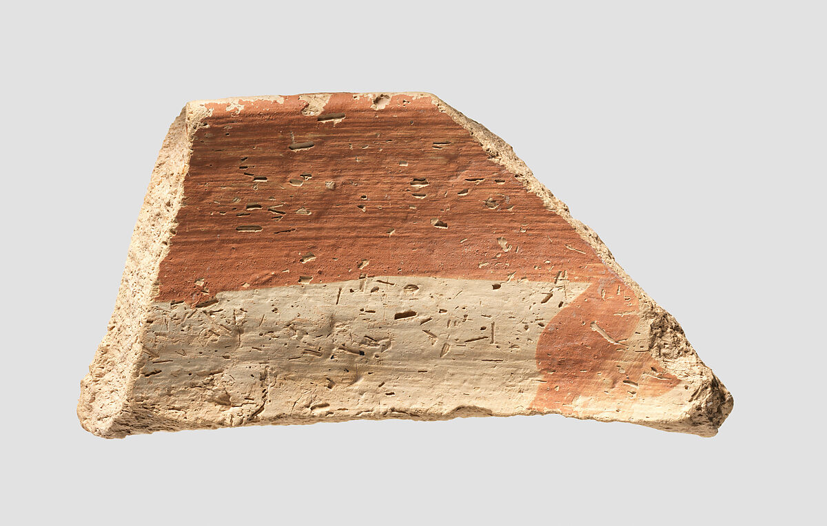 Rim sherd, Ceramic 