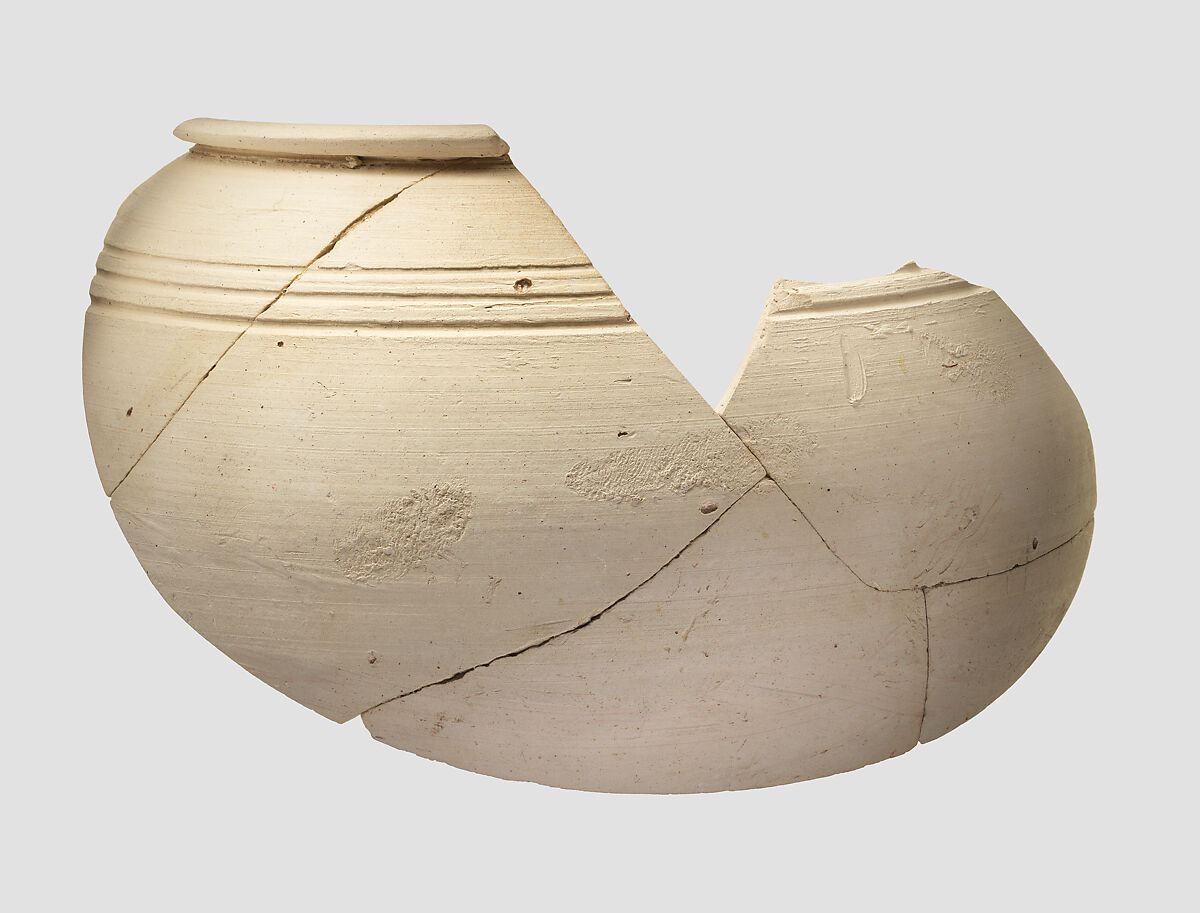 Bowl rim sherd, Ceramic 