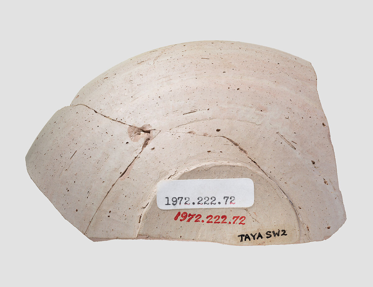 Carinated bowl sherd, Ceramic