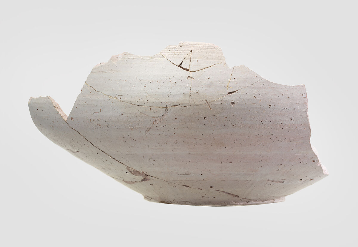 Carinated bowl sherd, Ceramic